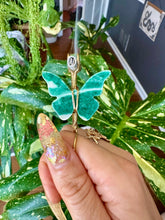Load image into Gallery viewer, crystal butterfly smoke ring ♡ **pre-order** ♡