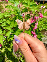 Load image into Gallery viewer, little crystal butterfly smoke ring ♡ **pre-order** ♡