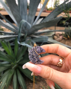 little luna amethyst necklace
