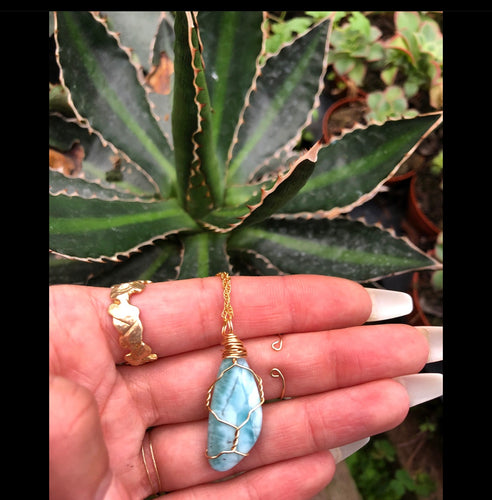 Vera Larimar Necklace