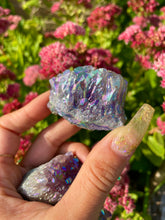 Load image into Gallery viewer, angel aura amethyst druzy