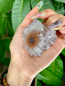 raw quartz stalactite