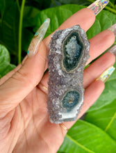 Load image into Gallery viewer, raw galaxy amethyst double stalactite