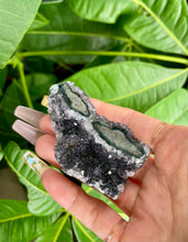 Load image into Gallery viewer, raw galaxy amethyst double stalactite
