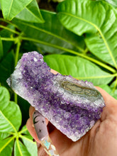 Load image into Gallery viewer, raw amethyst druzy stalactite