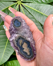 Load image into Gallery viewer, raw amethyst double stalactite