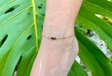 Load image into Gallery viewer, custom crystal textured anklet