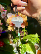 Load image into Gallery viewer, raw quartz mushroom dangle