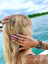 Load image into Gallery viewer, crystal hair pins   (set of 3)