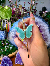 Load image into Gallery viewer, crystal butterfly dabber ♡