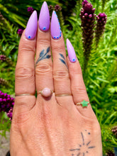 Load image into Gallery viewer, pink opal crystal ring