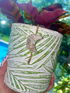 moon crystal pot hanger