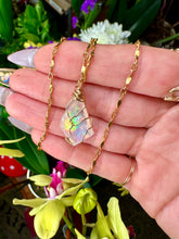 Load image into Gallery viewer, raw opal necklace 14k gold ❣️