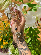 Load image into Gallery viewer, protect me butterfly crystal clip