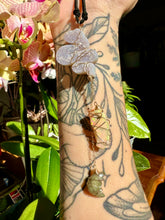 Load image into Gallery viewer, snake druzy raw opal decor dangle