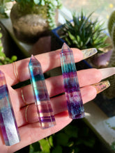 Load image into Gallery viewer, rainbow fluorite tower