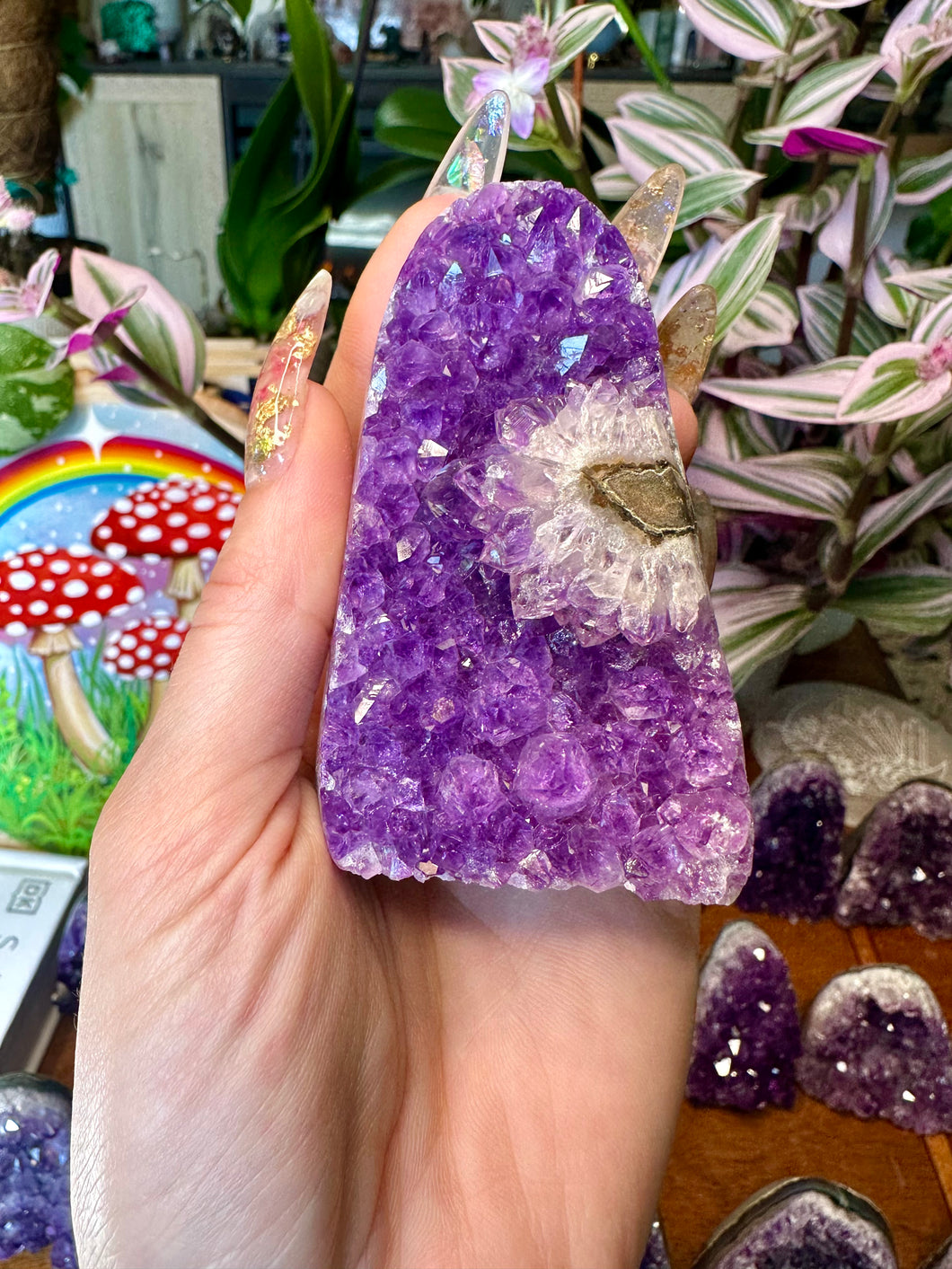 raw amethyst formation #8