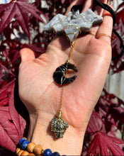 Load image into Gallery viewer, chalcedony bat protection dangle