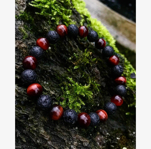 dragon’s eye lava bracelet