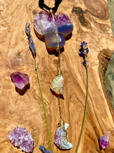 Load image into Gallery viewer, mushroom raw opal protection dangle