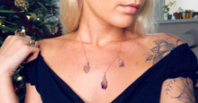 Load image into Gallery viewer, Amara Amethyst Necklace | sterling silver or gold