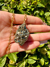 Load image into Gallery viewer, raw pyrite necklace