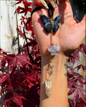Load image into Gallery viewer, sodalite butterfly shroomie protection dangle
