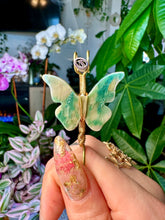 Load image into Gallery viewer, crystal butterfly smoke ring ♡ **pre-order** ♡
