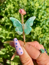 Load image into Gallery viewer, crystal butterfly smoke ring ♡ **pre-order** ♡