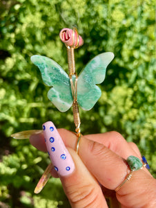 crystal butterfly smoke ring ♡ **pre-order** ♡