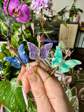 Load image into Gallery viewer, crystal butterfly smoke ring ♡ **pre-order** ♡