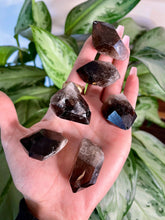 Load image into Gallery viewer, raw smoky quartz crystal point