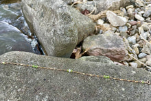 Load image into Gallery viewer, peridot crystal anklet