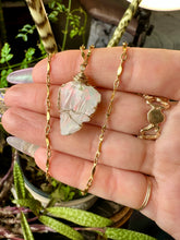 Load image into Gallery viewer, raw opal necklace in 14k gold ❣️