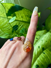 Load image into Gallery viewer, custom raw citrine crystal ring